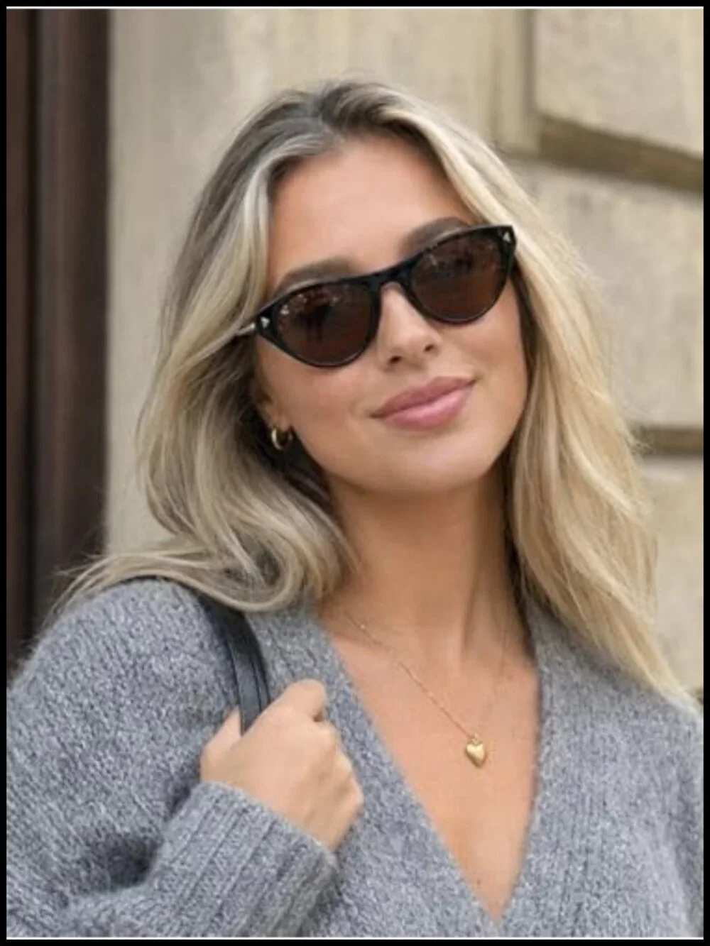 Retro Small Oval Sunglasses, Y2K Vintage Narrow Round Cateye Shades, UV400